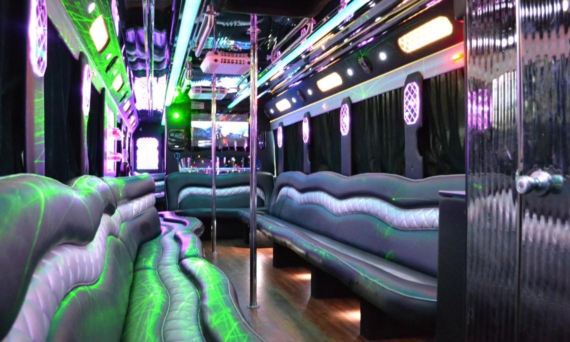 55 pax bus interior